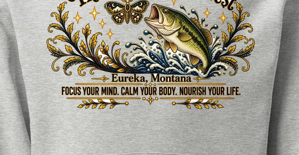 Enchanted Forest Largemouth Bass Hoodie