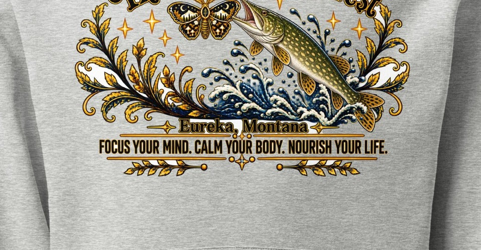 Enchanted Forest Northern Pike Hoodie