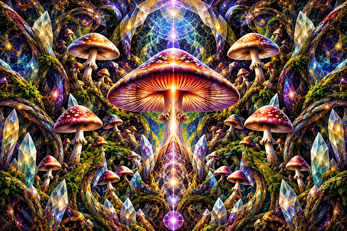 cosmic grove canvas artwork