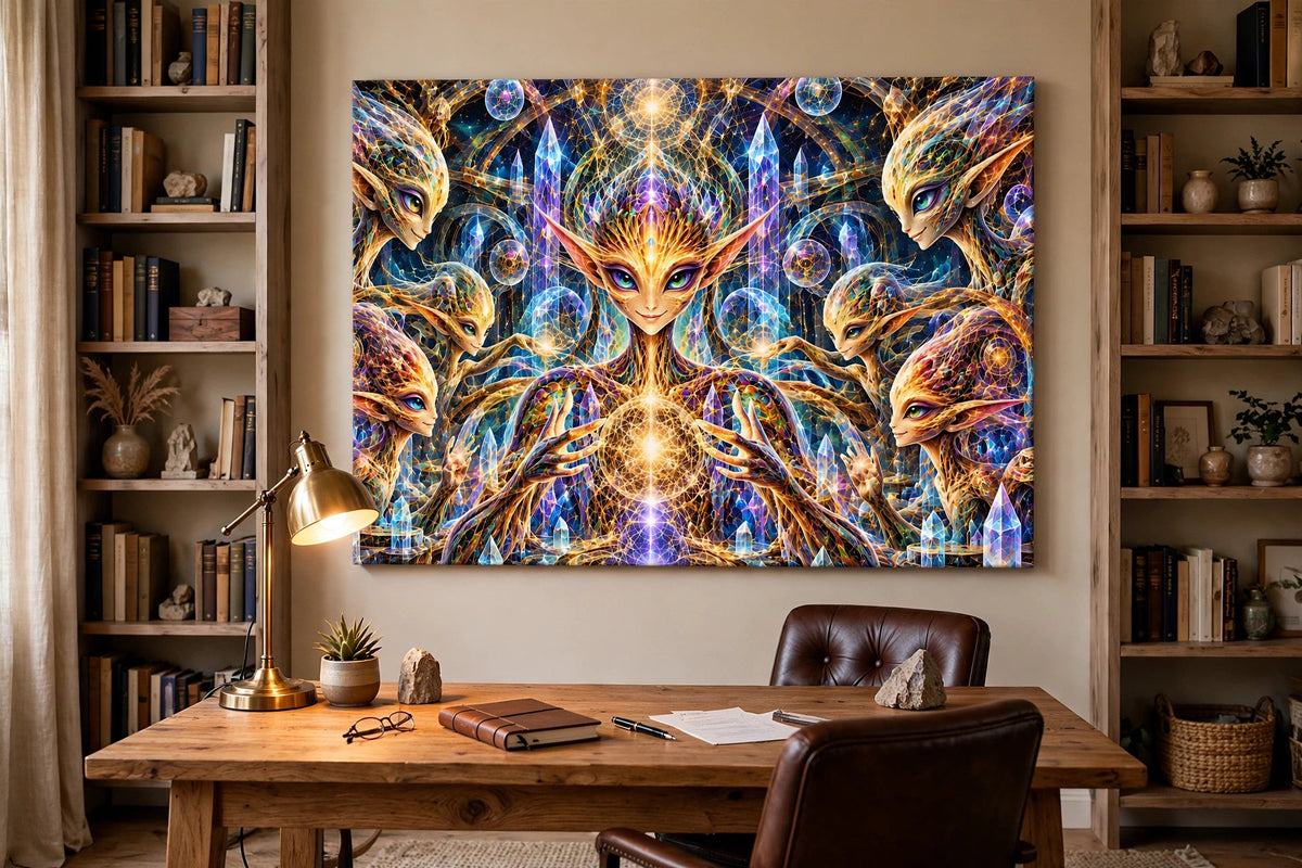 crystal council office canvas on wall