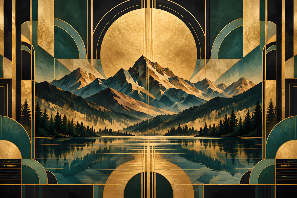 Emerald Sun — flat art