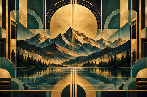 Emerald Sun — flat art